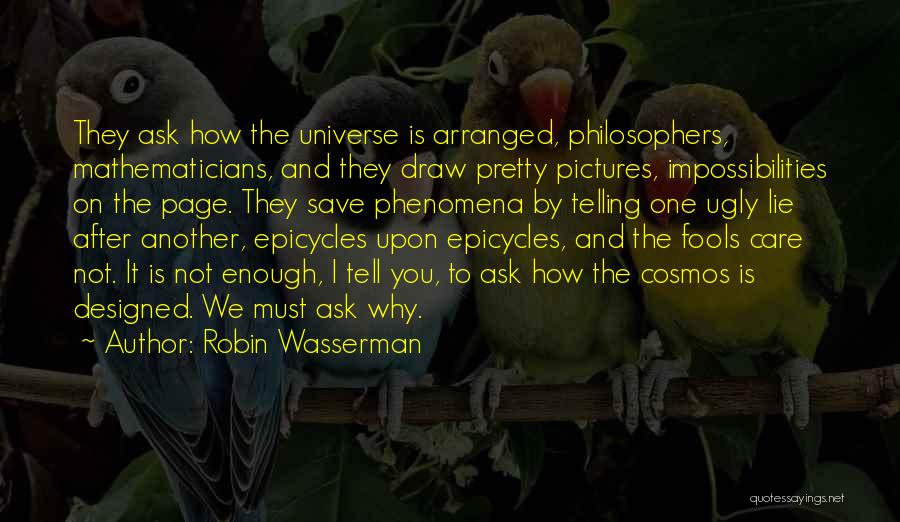 Ask The Universe Quotes By Robin Wasserman