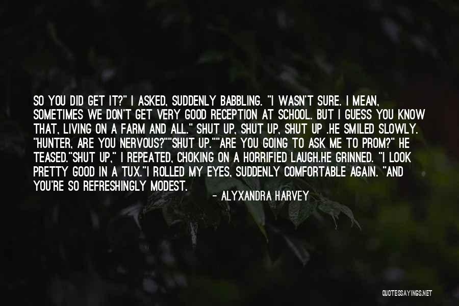 Asked Quotes By Alyxandra Harvey