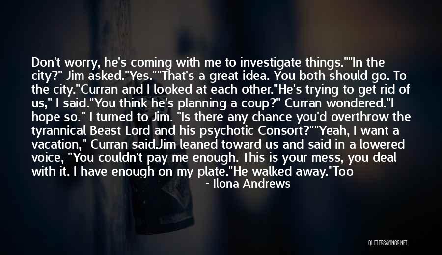 Asked Quotes By Ilona Andrews