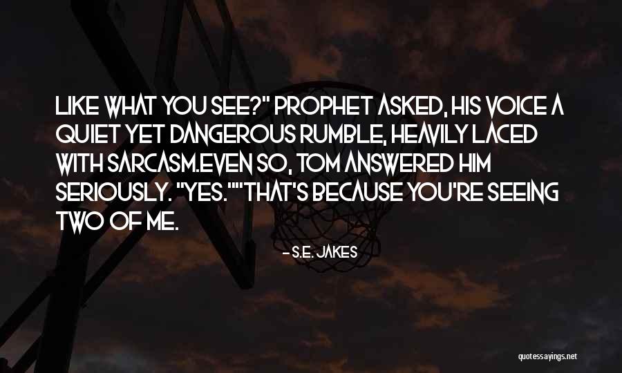 Asked Quotes By S.E. Jakes