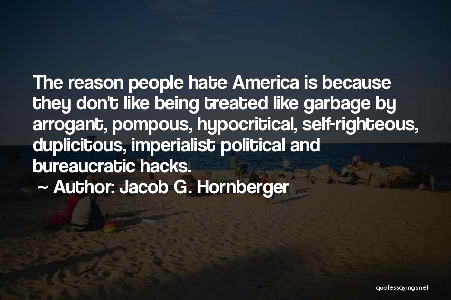 Askep Quotes By Jacob G. Hornberger