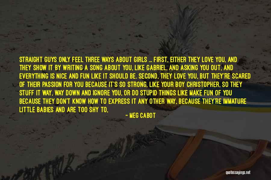 Asking A Boy Out Quotes By Meg Cabot Asking A Boy Out Quotes By Meg Cabot