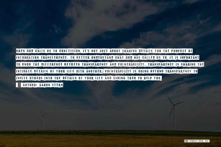 Asking For Help Quotes By Aaron Stern