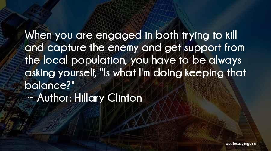 Asking For Support Quotes By Hillary Clinton