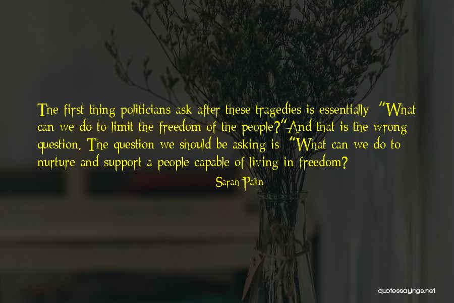 Asking For Support Quotes By Sarah Palin