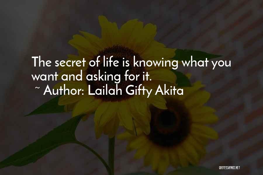 Asking For What You Want Quotes By Lailah Gifty Akita