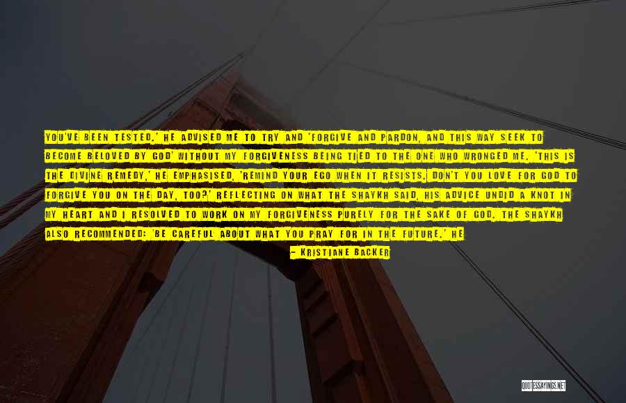 Asking Forgiveness From Allah Quotes By Kristiane Backer Asking Forgiveness From Allah Quotes By Kristiane Backer