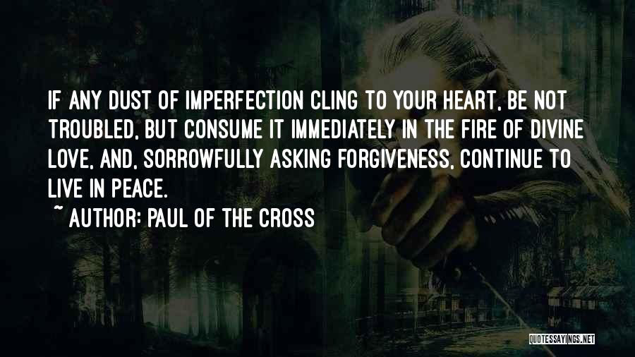 Asking Forgiveness Quotes By Paul Of The Cross