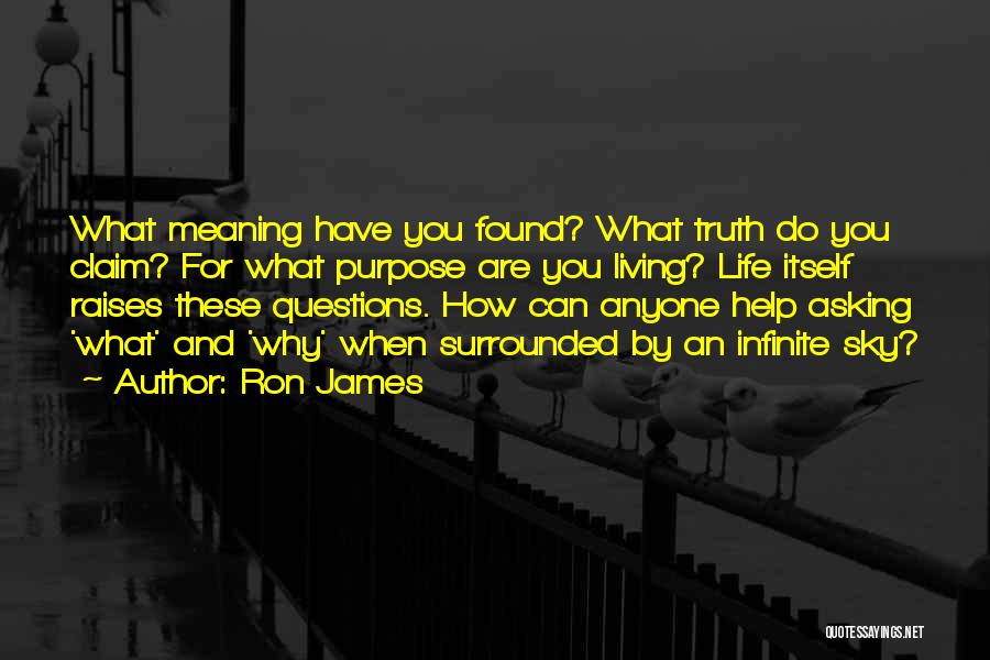 Asking How Are You Quotes By Ron James