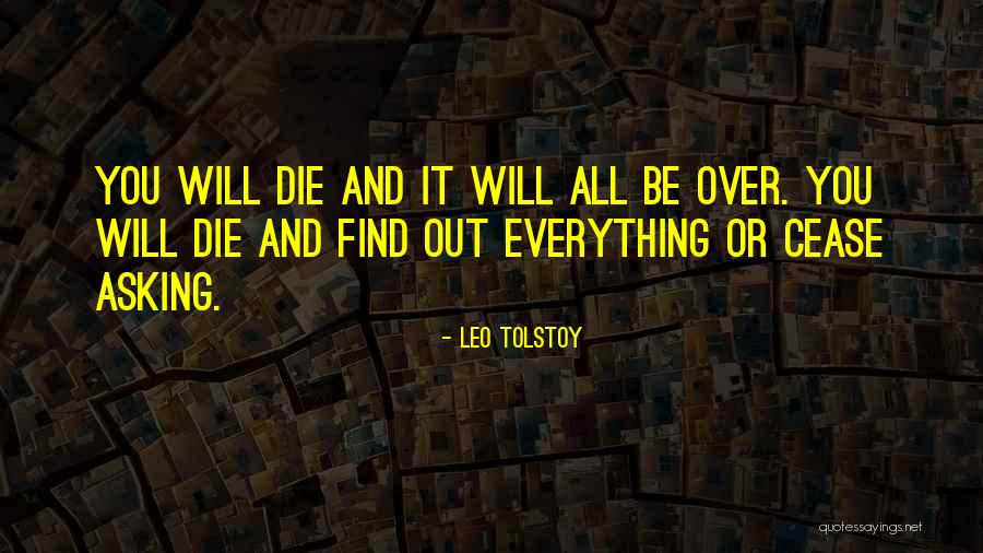 Asking Out Quotes By Leo Tolstoy Asking Out Quotes By Leo Tolstoy