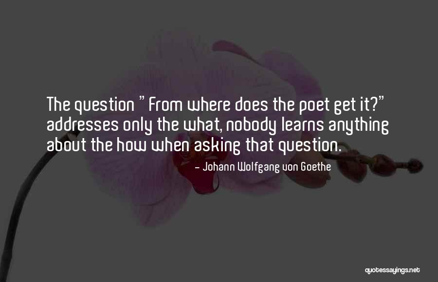 Asking Question Quotes By Johann Wolfgang Von Goethe Asking Question Quotes By Johann Wolfgang Von Goethe