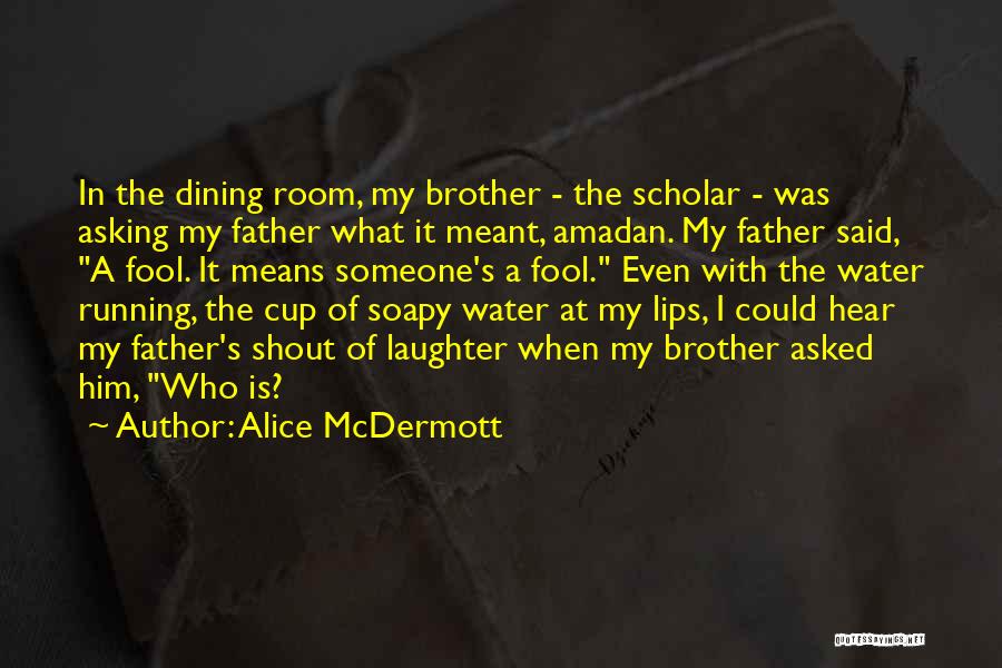 Asking Sorry To Brother Quotes By Alice McDermott