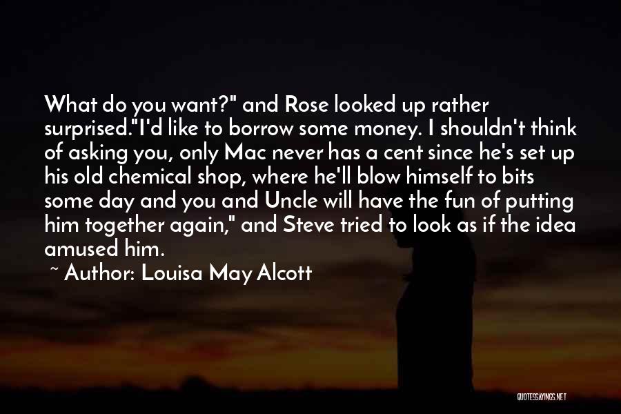 Asking What You Want Quotes By Louisa May Alcott