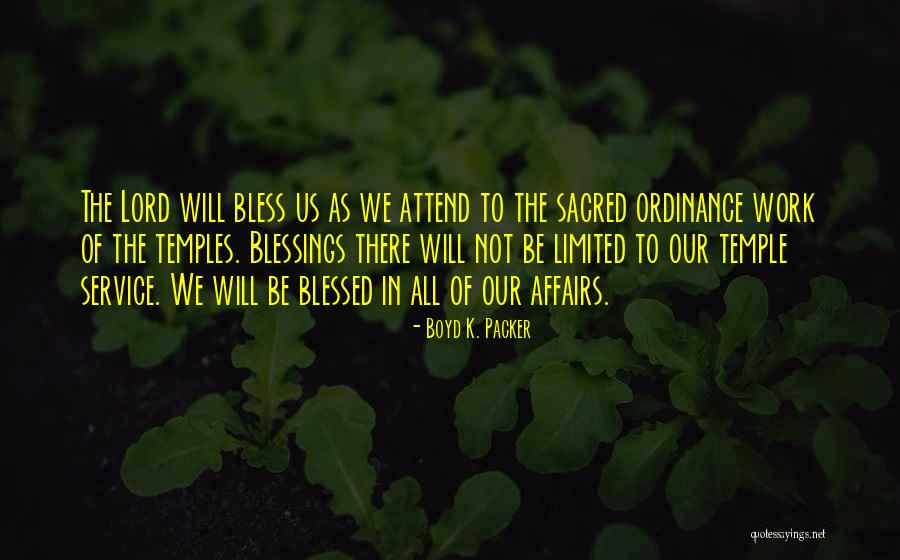Asociaciones Civiles Quotes By Boyd K. Packer