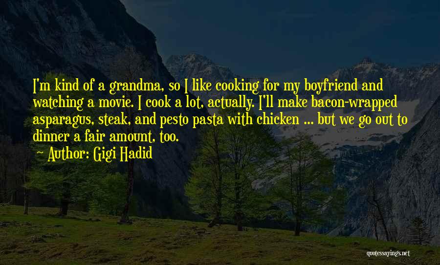 Asparagus Quotes By Gigi Hadid