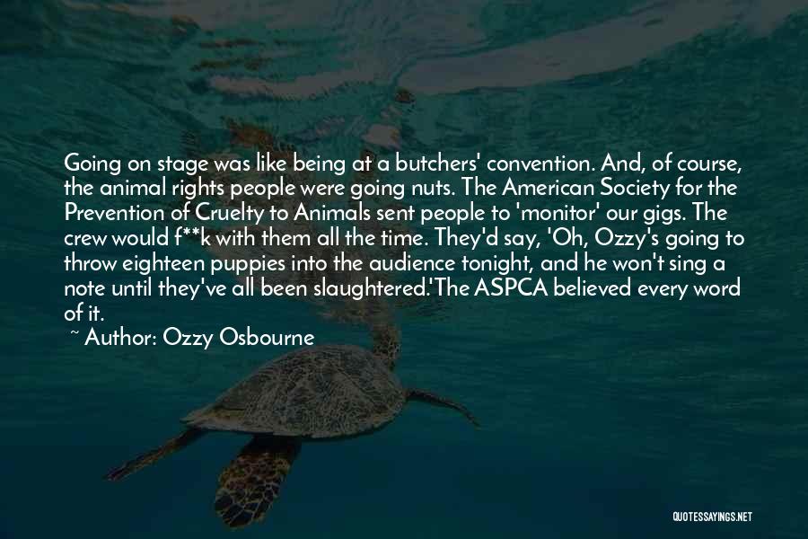 Aspca Quotes By Ozzy Osbourne