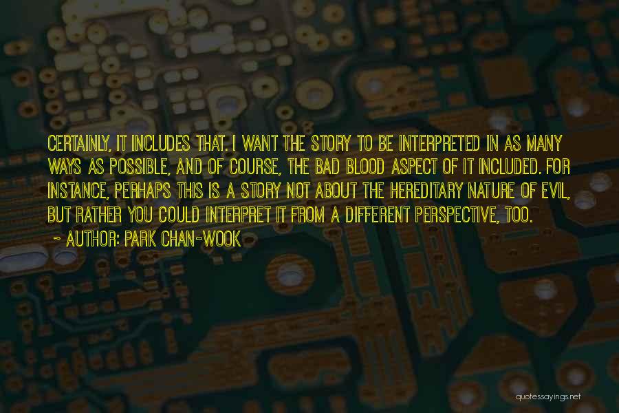 Aspect Quotes By Park Chan-wook