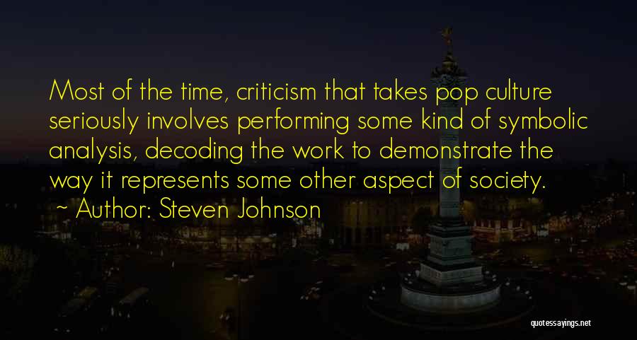 Aspect Quotes By Steven Johnson