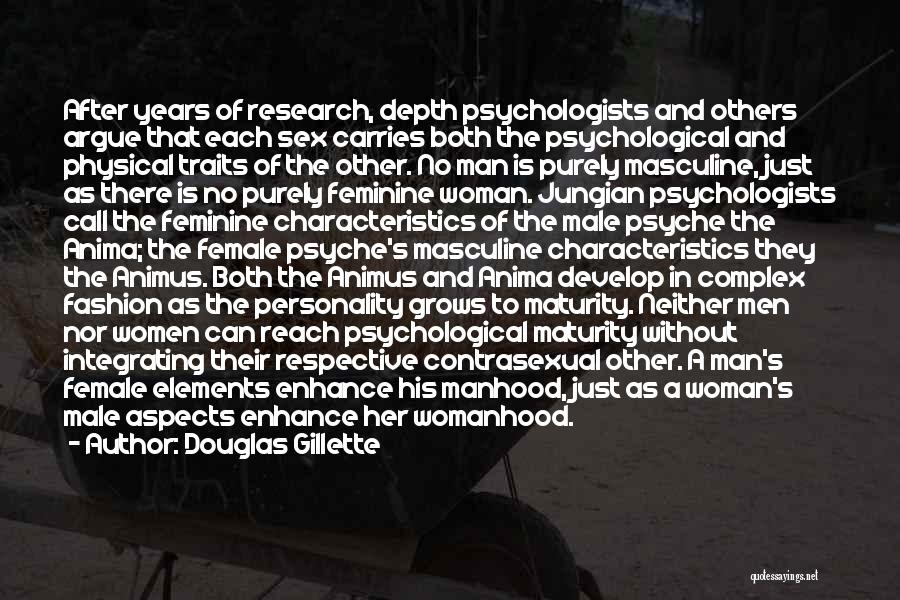Aspects Of Personality Quotes By Douglas Gillette