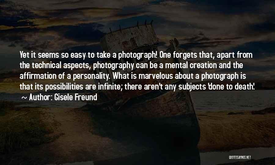 Aspects Of Personality Quotes By Gisele Freund