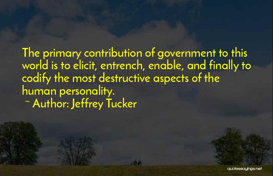 Aspects Of Personality Quotes By Jeffrey Tucker