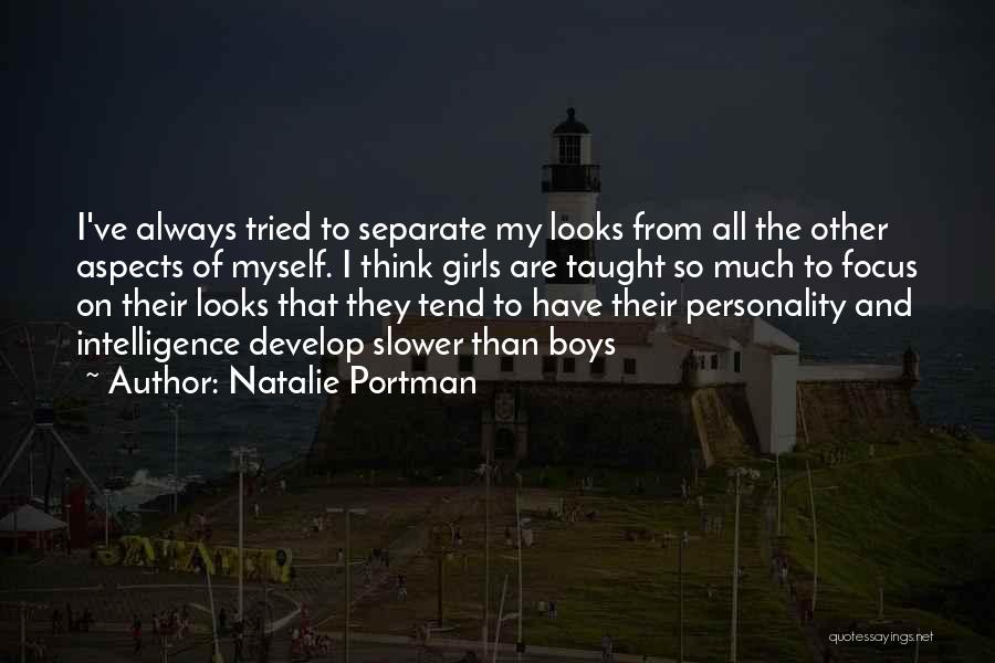 Aspects Of Personality Quotes By Natalie Portman