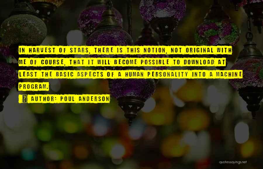 Aspects Of Personality Quotes By Poul Anderson