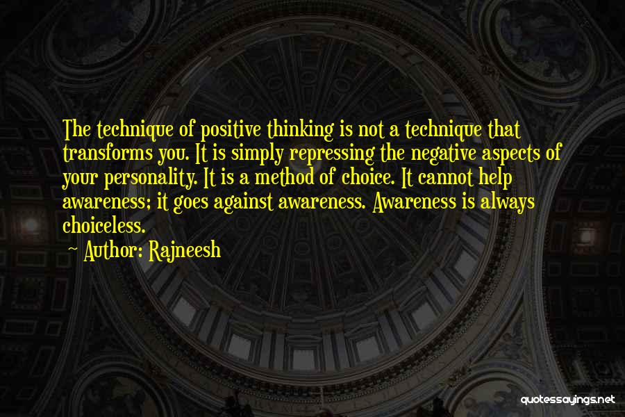 Aspects Of Personality Quotes By Rajneesh