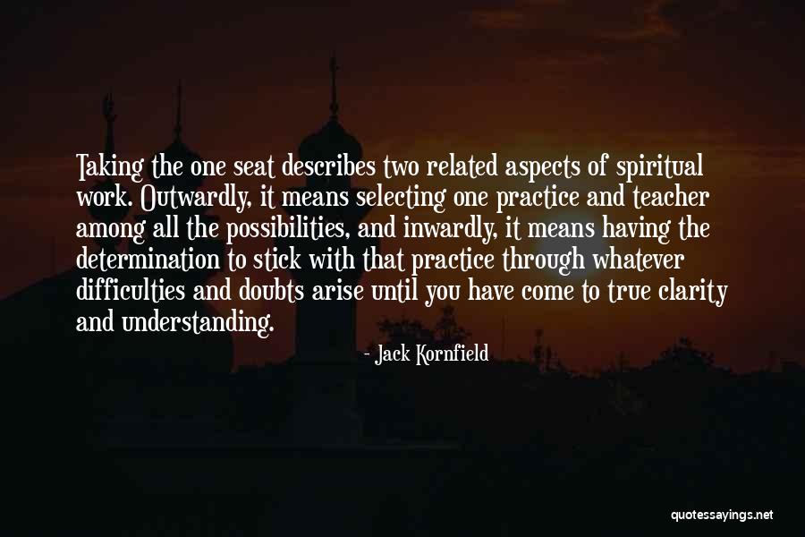 Aspects Quotes By Jack Kornfield