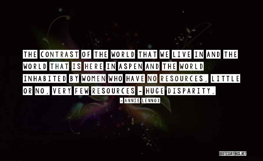 Aspen Co Quotes By Annie Lennox Aspen Co Quotes By Annie Lennox