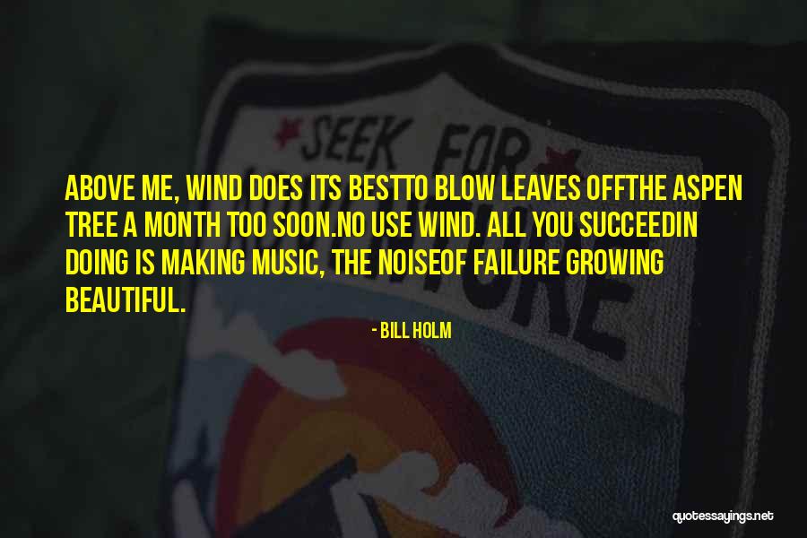 Aspen Leaves Quotes By Bill Holm