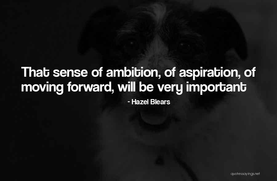 Aspiration Ambition Quotes By Hazel Blears Aspiration Ambition Quotes By Hazel Blears
