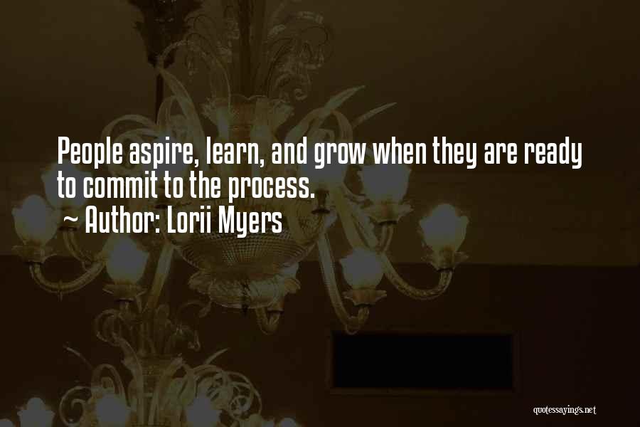 Aspire Quotes By Lorii Myers