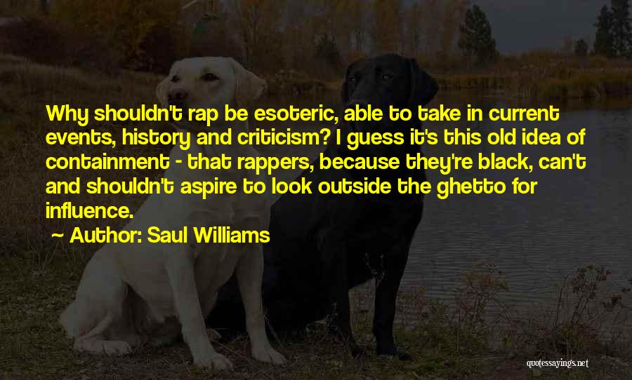 Aspire Quotes By Saul Williams