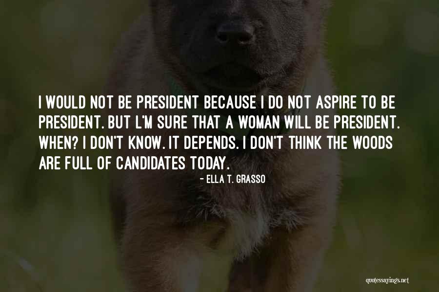 Aspire To Be Quotes By Ella T. Grasso Aspire To Be Quotes By Ella T. Grasso