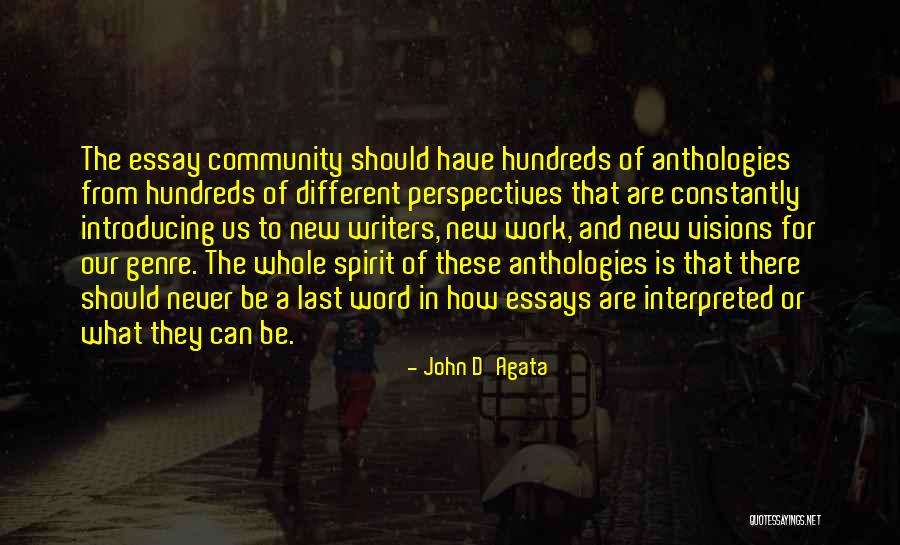 Asportation Examples Quotes By John D'Agata Asportation Examples Quotes By John D'Agata