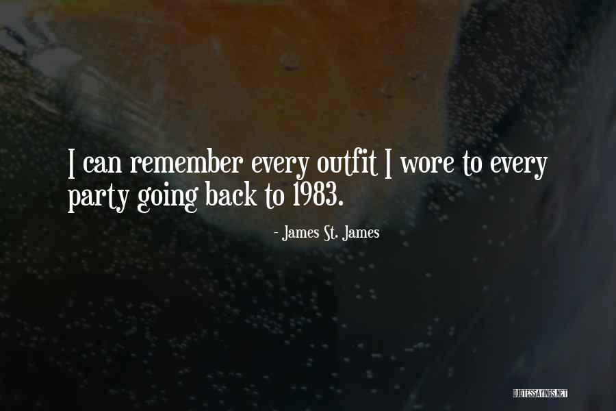 Aspro Waterloo Quotes By James St. James