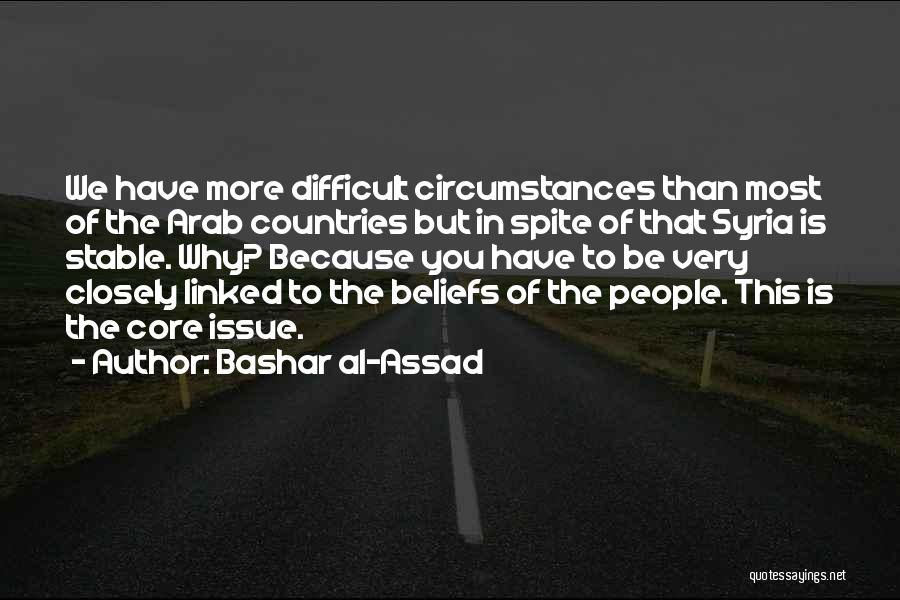 Assad Syria Quotes By Bashar Al-Assad