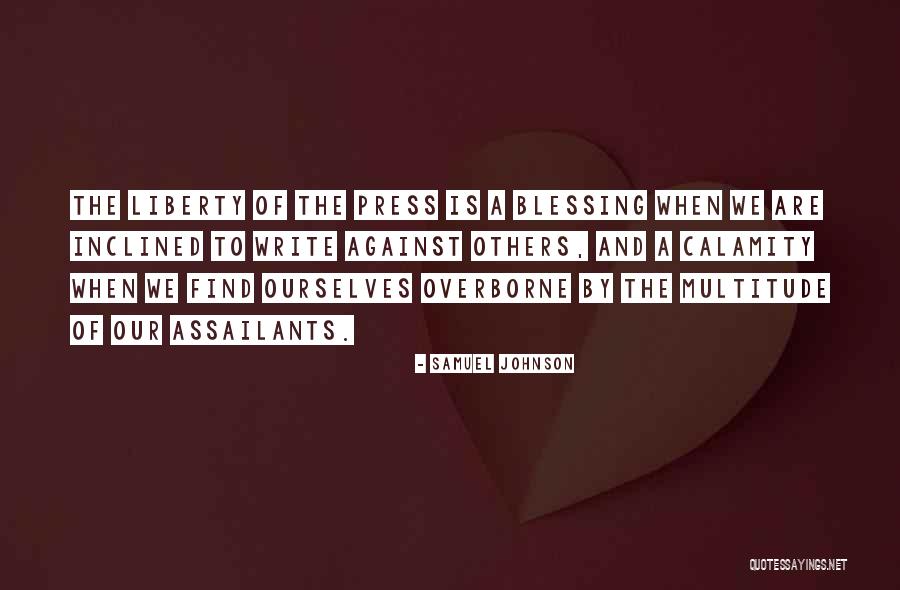 Assailants Quotes By Samuel Johnson Assailants Quotes By Samuel Johnson