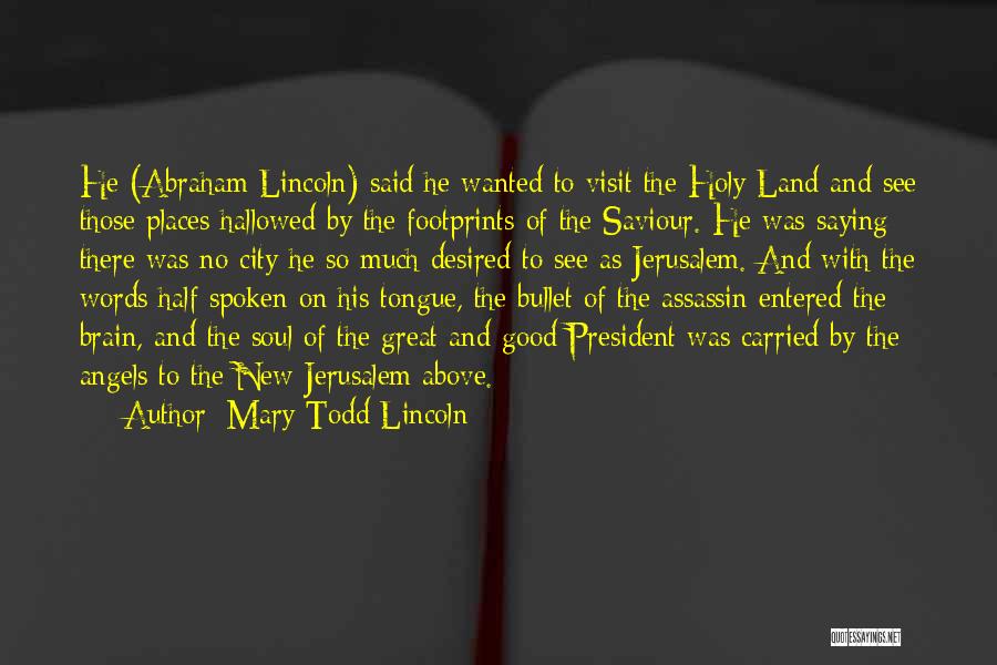 Assassin Quotes By Mary Todd Lincoln