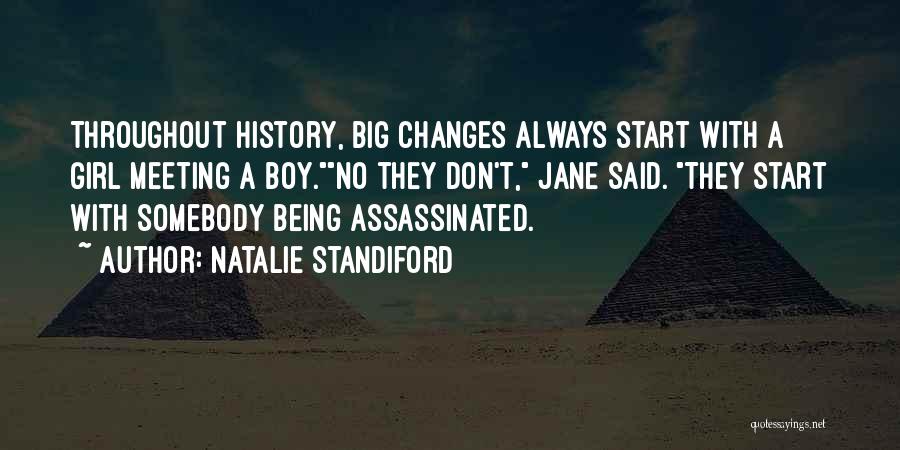 Assassinated Quotes By Natalie Standiford