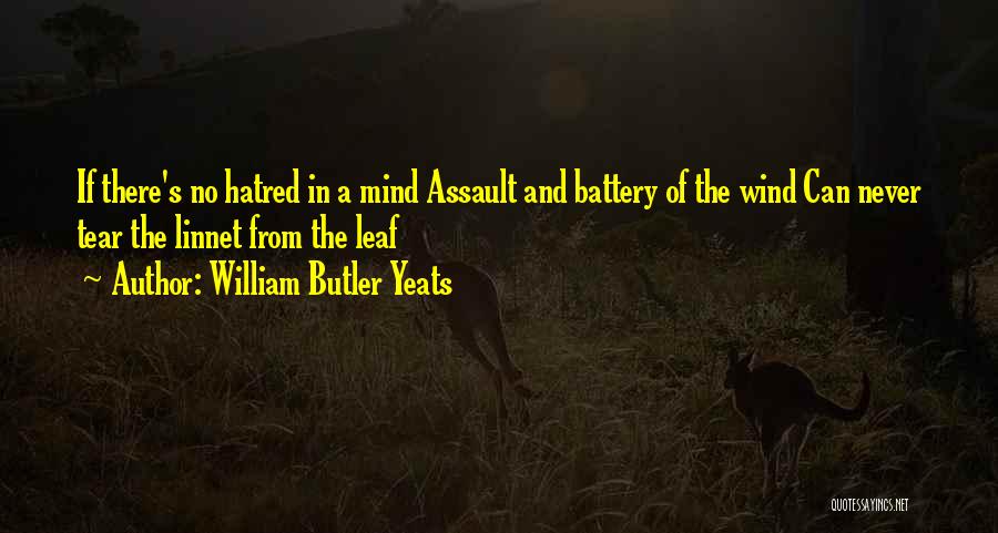 Assault And Battery Quotes By William Butler Yeats