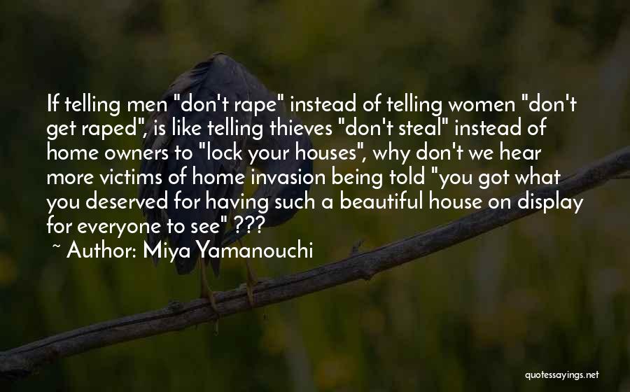 Assault Victim Quotes By Miya Yamanouchi