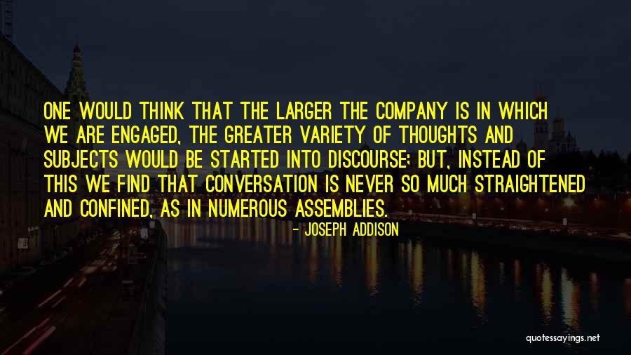 Assemblies Quotes By Joseph Addison Assemblies Quotes By Joseph Addison
