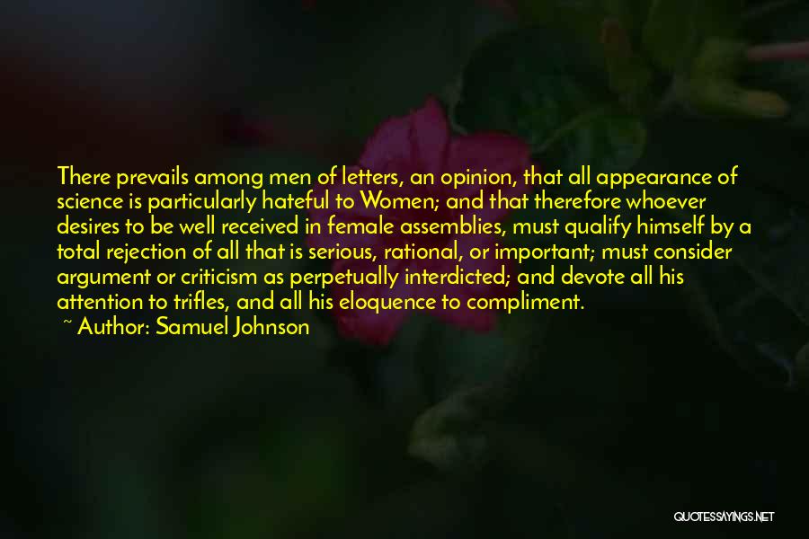Assemblies Quotes By Samuel Johnson