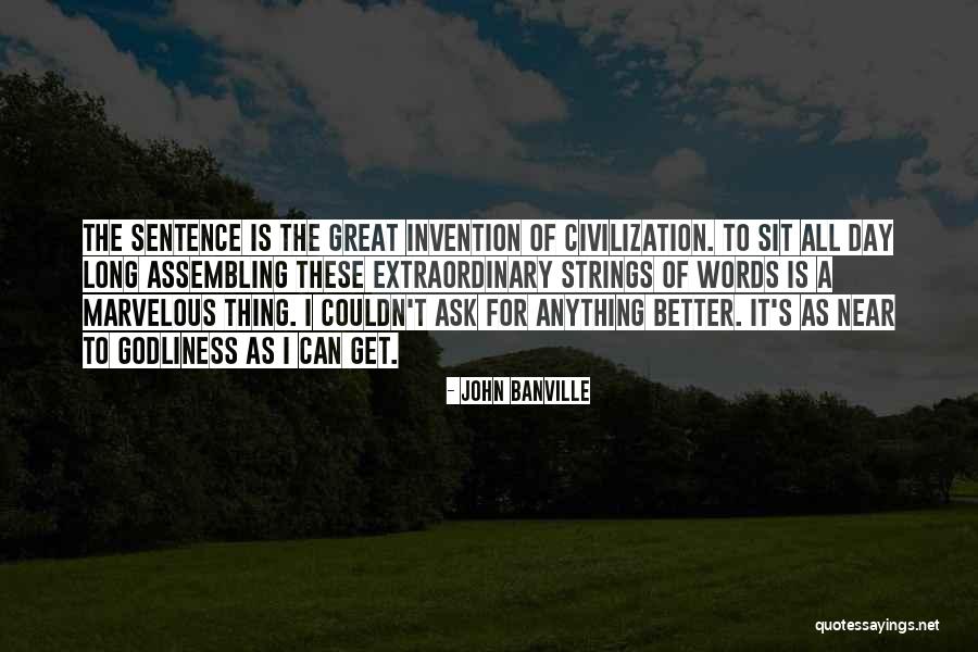 Assembling Quotes By John Banville