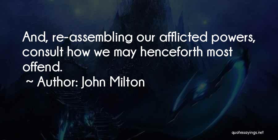Assembling Quotes By John Milton