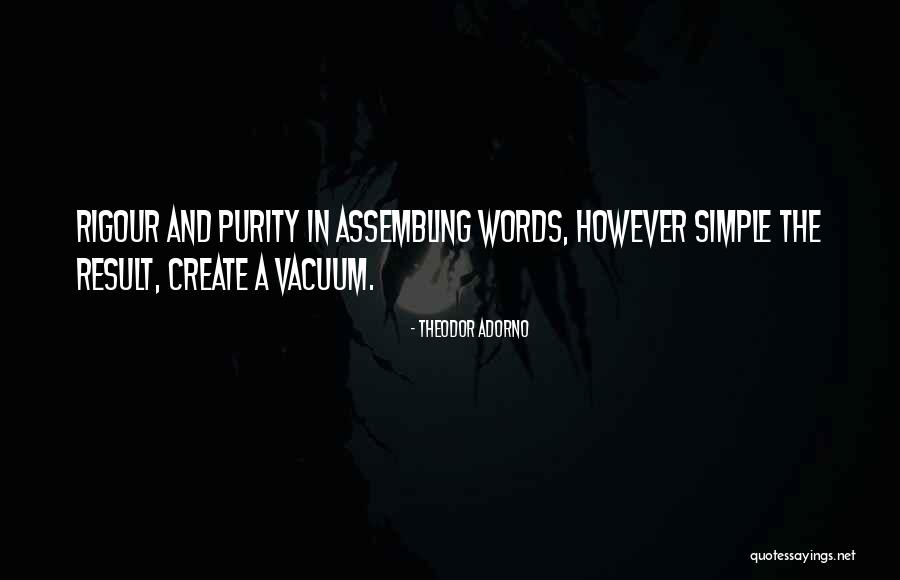 Assembling Quotes By Theodor Adorno