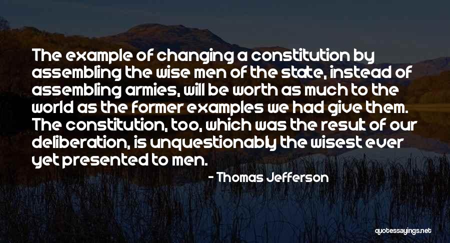 Assembling Quotes By Thomas Jefferson