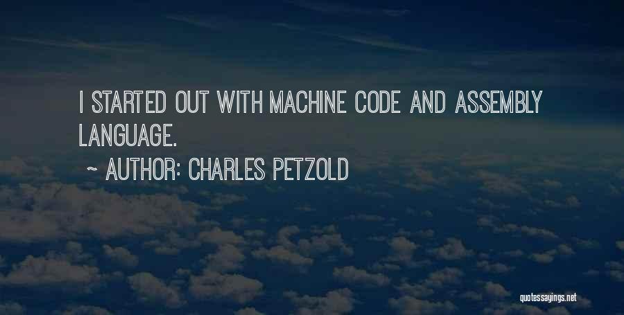 Assembly Language Quotes By Charles Petzold
